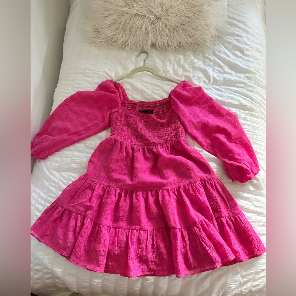 Urban Outfitters Smocked Long sleeve dress